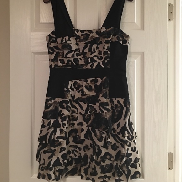 Karen Millen leopard dress size 8 - Picture 1 of 4